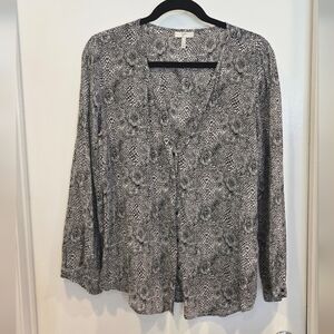 Joie silk blouse Large
